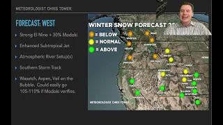 Winter Forecast 2023-2024, Meteorologist Chris Tomer