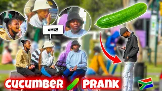 Cucumber 🥒 Prank in South Africa 🇿🇦 (Pt3) *CRAZY REACTION*🔥😂 | HAROLD P15