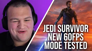 Star Wars Jedi Survivor Patch Tested - A NEW 60fps Mode!