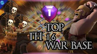 Th16 War Base With Link 2024 || TH16 BASE || LEGEND BASE || TOP 10 BASE || TH16 LEGEND BASE ||COC