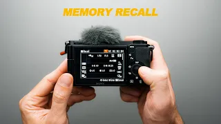 Save Your Sony ZV-E10 Settings Using Memory Recall!