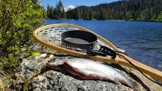 Catch, Cook and Camp Ep. 5 * Fishing Under a Volcano! * Two Night SOLO Adventure in Siskiyou