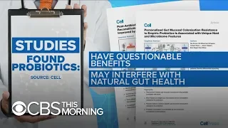 Probiotics could delay recovery from antibiotics