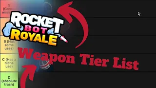 Every Weapon Tier List - Rocket Bot Royale