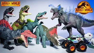 NEW WAVE 3 Jurassic World Dominion Dinosaurs and Mordred Ultimasaurus! Triceratops, Icthyovenator