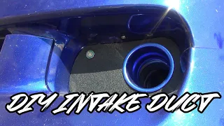 Cold Air Intake Duct - DIY- Cheap and Simple- TSX- Pandemic Motorsportz
