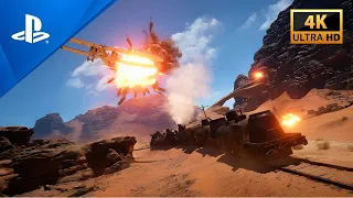 Hear the Desert | Destroy Train | Battlefield 1 4K 60FPS HDR