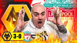 KLOPP'S FUTURE IN DOUBT?! Wolves 3-0 Liverpool Match Reaction