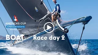 America's Cup Superyacht Regatta – Race Day Two Highlights