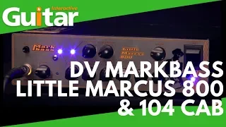 DV Markbass Little Marcus 800 and 104 Cab | Review