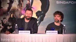 X-Men: Days Of Future with  Hugh Jackman, Fan Bingbing & Peter Dinklage [Press Conference Part 1]