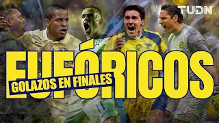 ¡LLENAN DE ALEGRÍA A LA AFICIÓN! 🤩🤩 Los GOLAZOS eufóricos de América en finales | TUDN