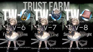 Arknights | TW-6, TW-7, TW-8 | Trust Farm