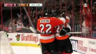 Hurricanes @ Flyers Highlights 11/23/15