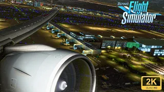 SCREAMING GE90's!!! Night Time Take-Off from Japan | Microsoft Flight Simulator 2020 | MAX Realism