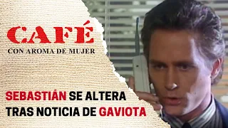 Sebastián discute con Salinas tras el traslado de Gaviota | Café, con aroma de mujer