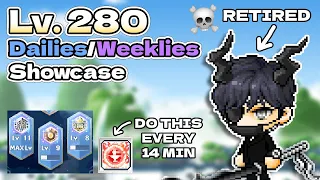 MapleStory - Lv. 280 Dailies & Weeklies Showcase