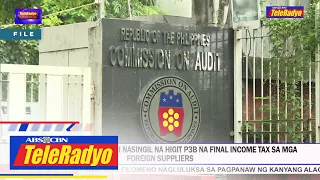 COA sinita ang PS-DBM sa di nasingil na higit P3B na final income tax sa foreign suppliers