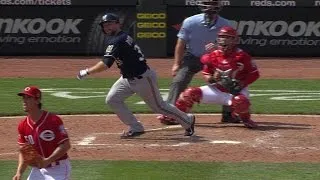 MIL@CIN: Peterson plates Lind with single to center