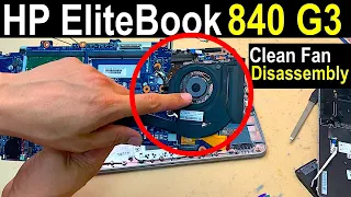 How to Tear Down & Clean & Upgrade an HP EliteBook 840/850 G3 Laptop