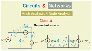 How to solve dependent sources  problems? How to obtain the solutions for dependent sources?