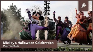 Mickey's Halloween Celebration SHOW STOP at Disneyland Paris Halloween Festival (2022)