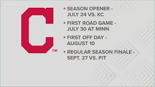 Cleveland Indians unveil 60-game season schedule