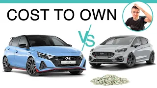 Hyundai i20N vs Ford Fiesta ST Ownership Cost.