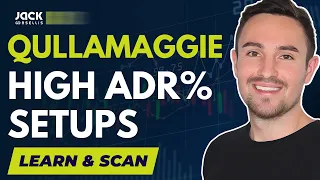 How to QUICKLY Scan & Trade QULLAMAGGIE PERFECT High ADR% Setups!