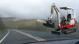 Stolen Takeuchi TB216 Theft Recovery Operation Cumbria 140319