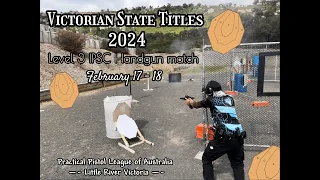 IPSC Handgun Victorian State Titles 2024 | Open Division | Crixian Diago