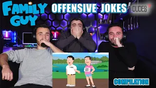 Family Guy Offensive Jokes Compilation | FIRST TIME REACTION