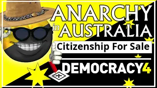 Attempting Anarcho-Capitalism in Australia in Democracy 4 Challenge