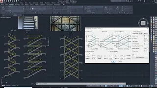 AutoCAD YQArch Plugin Section Of Staircase