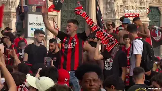 LIVE Scudetto, festeggiamenti Milan: diretta video