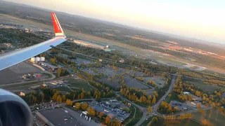 [INFLIGHT] Norwegian 737-800 Oslo - Manchester | Parallel Takeoff (Full Flight)