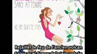 Céline Dion - Ne me quitte pas - Con subtítulos en Francés y en Español