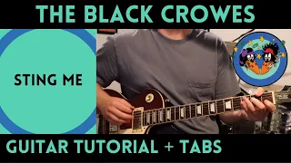 The Black Crowes - Sting Me (Guitar Tutorial)