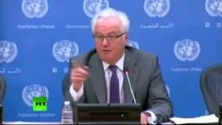 Виталий Чуркин,Своё мнение о докладе по правам человека на Украине,Доклад Шимоновича,ООН 20 06 2014