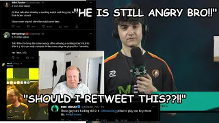 Ardiis reacts to M80 eeiu's ANGRY post match interview and reacts to m80 tweets to union