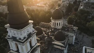 Российская ракетная атака на Одессу: поврежден Спасо-Преображенский собор