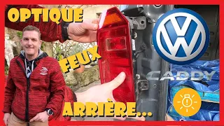 "TUTO" Remplacer Ampoule Feu Arrière VOLKSWAGEN Caddy...