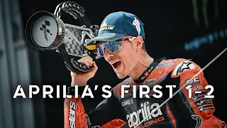 Aprilia’s FIRST 1-2|Maverick Viñales|