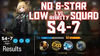 【明日方舟/Arknights】[S4-7] - Low Lvl-Rarity Squad - Arknights Strategy