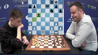Daniil Dubov vs Aleksandar Indjic | Fide World Rapid & Blitz Chess Championship 2023.