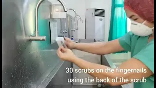 Surgical Scrubbing