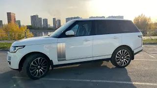 Land Rover Range Rover 2013. Наш белый конь.