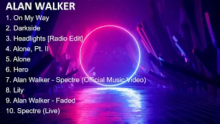 Alan Walker Best Pop Music Playlist on Spotify 2023