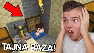 WOJAN MÓWI TAK PRZEZ CAŁY DZIEŃ w Minecraft! *pokazał sekretny pokój*