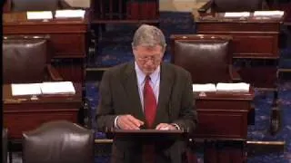 Senator Inhofe Floor Speech